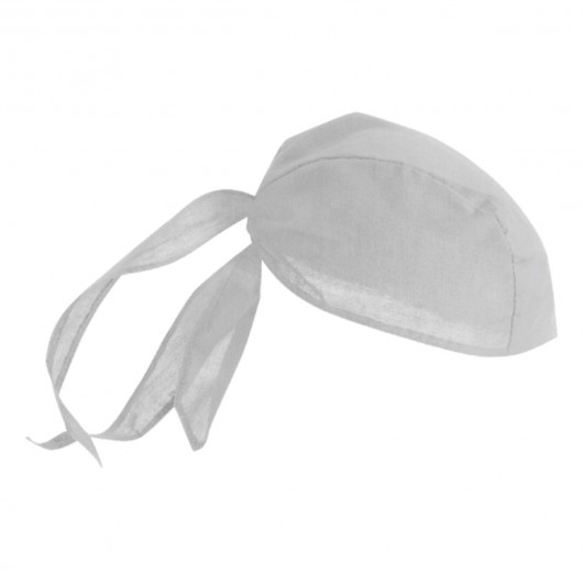 3 Panel Bandannas White